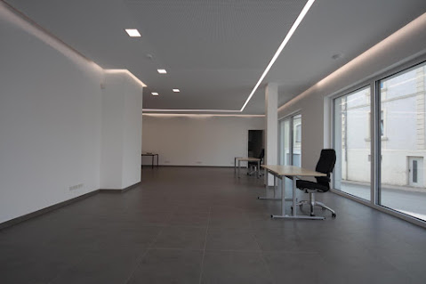 Éclairage de bureaux posé par Probât Électricité